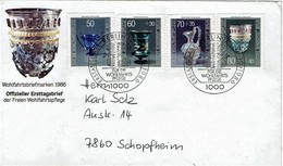 Germany / Berlin - Mi-Nr 765/768 FDC (x708)- - 1981-1990