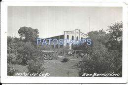 84066 PARAGUAY SAN BERNARDINO DTO CORDILLERA HOTEL DEL LAGO POSTAL POSTCARD - Paraguay