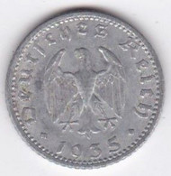50 Reichspfennig 1935 A BERLIN Aluminium - 50 Reichspfennig