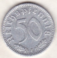 Allemagne, IIIème Reich, 50 Reichspfennig 1944 F (STUTGART)     Aluminium - 50 Reichspfennig