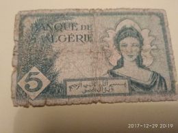 5 Francs 1942 - Algérie
