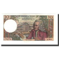 France, 10 Francs, 1973-01-04, NEUF, Fayette:62.60, KM:147d - 10 F 1963-1973 ''Voltaire''