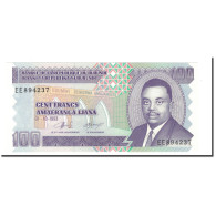 Billet, Burundi, 100 Francs, 1993, 1993-10-01, KM:37a, NEUF - Burundi