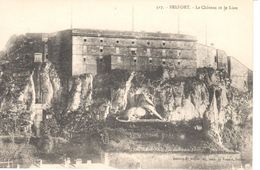 (90) Belfort - CPA - Le Château Et Le Lion - Belfort – Le Lion