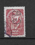 LOTE 1541  ///    AUSTRIA 1922   YVERT Nº: 200 PERFORADO         ¡¡¡¡¡LIQUIDATION !!!! - Gebraucht