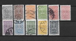 LOTE 1541  ///    AUSTRIA 1922   YVERT Nº: 271/281         ¡¡¡¡¡LIQUIDATION !!!! - Used Stamps