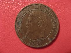 2 Centimes Napoléon III 1856 BB Strasbourg 8088 - 2 Centimes