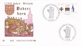Germany FDC 1999  1200 Jahre Bistum Paderborn    (DD15-6) - FDC: Covers