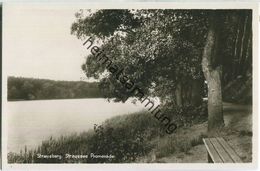 Strausberg - Straussee Promenade - Foto-Ansichtskarte 30er Jahre - Verlag Max O'Brien Berlin - Strausberg