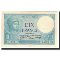 Billet, France, 10 Francs, 1932-06-9, TTB+, Fayette:6.16, KM:73d - 10 F 1916-1942 ''Minerve''