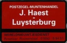 Netherlands - RCZ343, Postzegel-Munthandel J. Haest Luysterburg, 1.000ex, 9/91, Mint - Privées