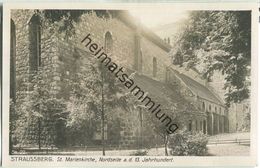 Strausberg - St. Marien-Kirche Nordseite - Verlag Ludwig Walter Berlin - Strausberg