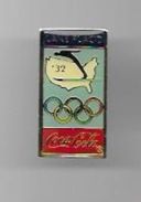 PINS COCA COLA   JEUX OLYMPIQUES LAKE PLACID 1932 / 33NAT - Coca-Cola