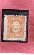 PORTOGALLO PORTUGAL 1915 POSTAGE DUE SEGNATASSE TAXE TASSE CENT. 1c MNH - Unused Stamps