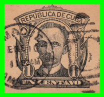 CUBA 1902  1C. FRAGMENTO DE TARJETA ENTERO POSTAL - Gebruikt