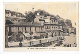 TIARET  -  La Rue Bugeaud Et La Mosquée -  - L 1 - Tiaret