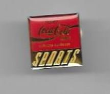 PINS COCA  COLA  SPORTS / Carré Petit Modèle / 33NAT - Coca-Cola