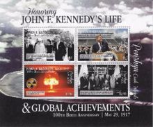 Penrhyn 2017, President Kennedy, Atomic Explosion, NASA Visit,  4val In BF - Ozeanien