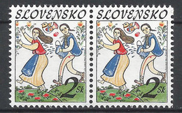 Slovakia 1996 ** Folk Traditions - Easter    Mich. 248 **  PAAR  ** MNH ** Slowakei - Ungebraucht