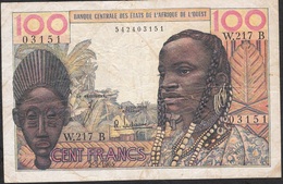 W.A.S. BENIN P201Be 100 FRANCS 2.3.1965      VF NO P.h. ! - Benin