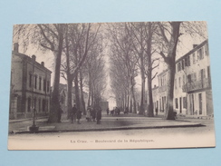 Boulevard De La République ( A Breger ) Anno 19?? ( Zie Foto Details ) !! - La Crau