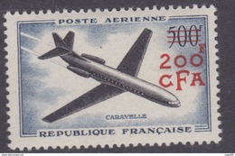 Réunion PA N° 56  X  Prototypes : Caravelle 200 F. Sur  500 F.  Surchargées CFA,  Trace De Charnière Sinon TB - Ongebruikt