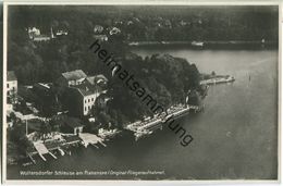 Woltersdorfer Schleuse - Flakensee - Fliegeraufnahme - Foto-Ansichtskarte 30er Jahre - Verlag Max O'Brien Berlin - Woltersdorf