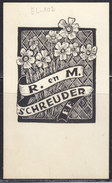 Exlibris Für R. En M. Schreuder (EL.102) - Ex Libris