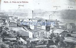 84109 PARAGUAY FLIX VISTA DE LA FABRICA FACTORY CIRCULATED TO ARGENTINA POSTAL POSTCARD - Paraguay