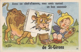 SAINT-GIRONS - Carte à Système ( 10 Minivues ) - Saint Girons