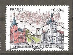 FRANCE 2015 N° YT 4969 HAGUENAU YT Oblitéré - Used Stamps