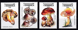 4 Timbres Neufs ** De Dominique Champignon Champignons Mushroom Setas Pilze - Mushrooms