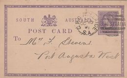 South Australia Entier Postal 1891 - Cartas & Documentos