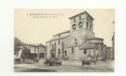 43/ CPA A - Retournac - Eglise Romane - Retournac