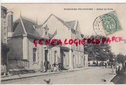 87 - BUSSIERE POITEVINE -  HOTEL DE VILLE  1907 - Bussiere Poitevine