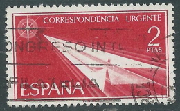 1956-66 SPAGNA ESPRESSO USATO 2 P - R11-9 - Eilbriefmarken