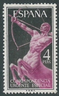 1956-66 SPAGNA ESPRESSO USATO 4 P - R11-8 - Eilbriefmarken