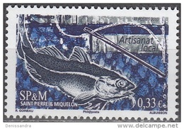 Saint-Pierre & Miquelon 2010 Michel 1074 Neuf ** Cote (2010) 1.30 € Morue - Unused Stamps