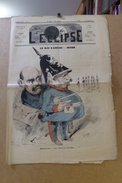 Revue Journal L'éclipse Satirique Caricature 50 X 32 Germany Allemagne Bismarck N° 131 De 1870 Mobb - 1850 - 1899