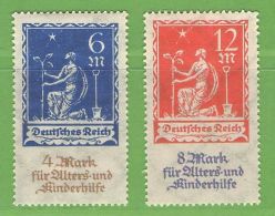 MiNr.233-234 Xx  Deutsches Reich - Unused Stamps