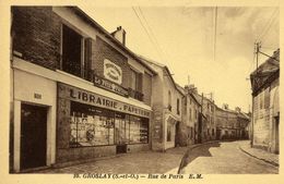 Dépt 95 - GROSLAY - Rue De Paris - Devanture Librairie-Papeterie - Groslay