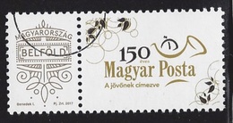 HUNGARY - 2017.  Personalized Stamp With "Belföld" / Label : 150th Anniversary Of The Hungarian Postal Service SPECIMEN! - Proofs & Reprints