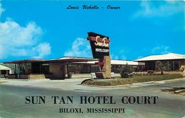 276641-Mississippi, Biloxi, Sun Tan Hotel Court, Peterson Studio By Dexter Press No 69806 - Autres & Non Classés