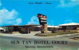 276643-Mississippi, Biloxi, Sun Tan Hotel Court, Peterson Studio By Dexter Press No 69806 - Sonstige & Ohne Zuordnung