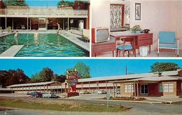 276685-Mississippi, Hattiesburg, Southernaire Motel, O.C. Campbell Photo By Dexter Press No 23858-B - Hattiesburg