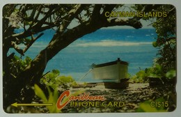 CAYMAN ISLANDS - GPT - CAY- 6B - Boat On Beach - 6CCIB - $15 - Mint - Isole Caiman
