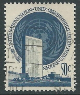 1951 NAZIONI UNITE ONU NEW YORK USATO SOGGETTI DIVERSI 50 CENT - R12-8 - Gebraucht