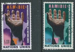 1975 NAZIONI UNITE ONU GINEVRA USATO NAMIBIA - R12-9 - Oblitérés