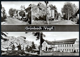 B0165 - Grünbach - FDGB Heim - TOP - Falkenstein (Vogtland)