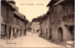 15 - SAINT MAMET --  Grande Rue - Saint-Mamet-la-Salvetat